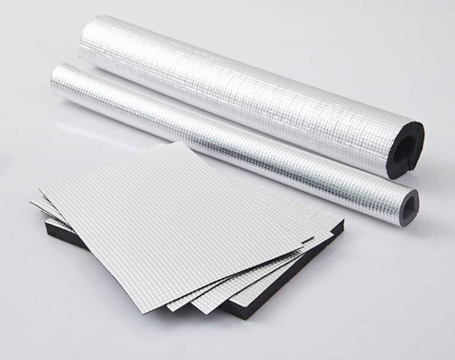 1/4" - 5/8" Insulated Copper Coil Line Set Seamless Pipe Tube untuk HVAC Refrigerant White Insulation PE Foam