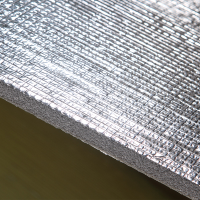 HVAC Duct Wrap Insulation Reflektif 2 Sisi Cell Insulation tertutup Foil busa Didukung XLPE busa