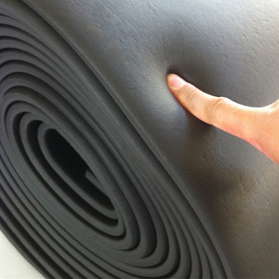 Disesuaikan Kualitas Tinggi NBR / PVC / CR / EPDM busa Karet Isolasi Silicone Sponge Karet Lembar Lembar Roll