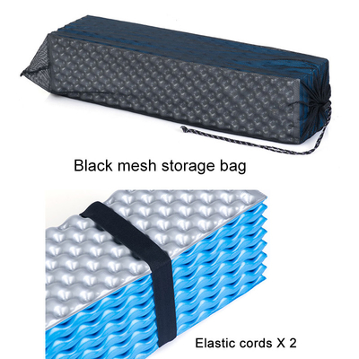 Fast Shipping Custom Logo Portable Flexible Foam Waterproof pad tidur tahan lama dengan lapisan aluminium tikar berkemah