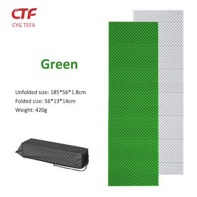 XPE IXPE busa Backpacking Sleeping Pad Portable Waterproof Moistureproof Lembut untuk hiking Outdoor Camping Picnic