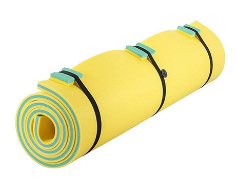 Ukuran Besar 3 Lapisan tahan air mata XPE busa Swim Float Pulau Pad Outdoor Floating Water Mat untuk Pantai Danau Samudra