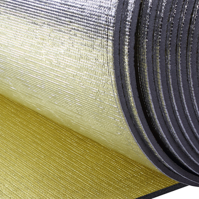 XPE Double Aluminium Closed Cell Polyethylene Foam Under The Roof Bahan Isolasi Atap Polyethylene