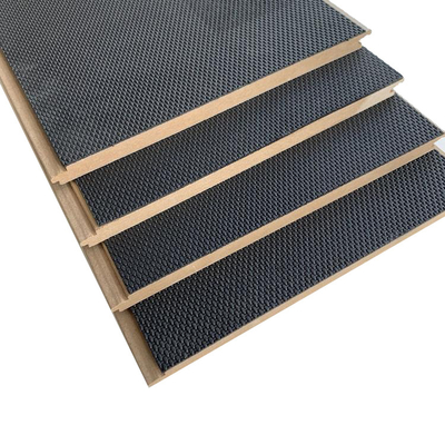 Pola yang tergores disesuaikan Acoustic Moistureproof 1mm IXPE foam pad backing untuk lantai vinil mewah inti kaku