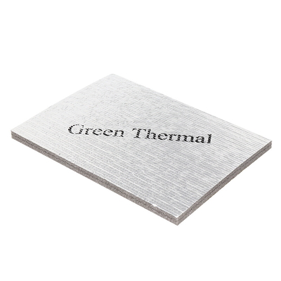 Greenthermal XLPE isolasi Foil Foam XPE Sheet Untuk Eksternal Saluran Indoor Applleation
