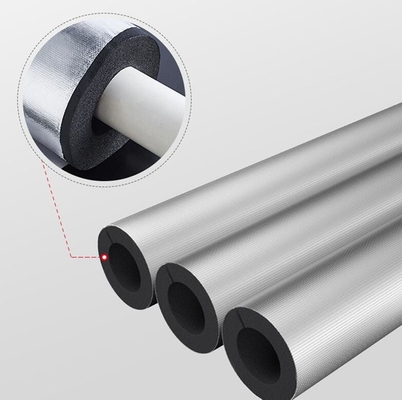 Foil Greenthermal XPE Foam Tube No-Clod Untuk Pipa Isolasi Outerdoor Applleation