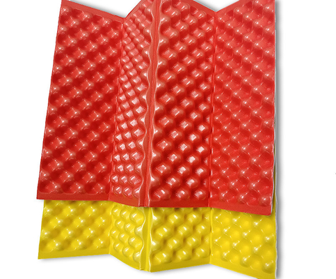 Stok Water Proof Outdoor Folding IXPE Foam Mats Accordion Type Dengan Tali Slastik Kasur kompak