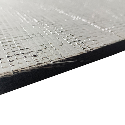 Fiberglass Aluminium Foil XPE Foam Flame Retardant Self Adhesive HVAC Insulation Foam Ketebalan 5-25mm