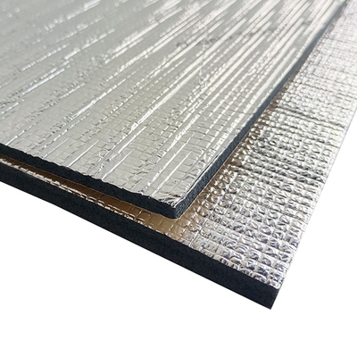 Fiberglass Aluminium Foil XPE Foam Flame Retardant Self Adhesive HVAC Insulation Foam Ketebalan 5-25mm