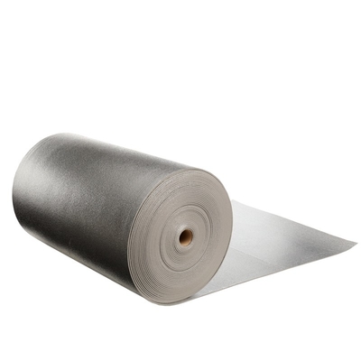 Di Bawah Isolasi Atap PE Foam Dengan Aluminium Foil Bangunan Bahan Isolasi Panas Xlpe Lembar Isolasi Termal