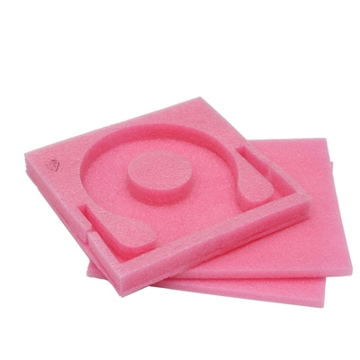 Tray busa ESD hitam / ESD PE pengemasan Tray busa / ESD PU Sponge