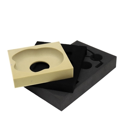 Tray busa ESD hitam / ESD PE pengemasan Tray busa / ESD PU Sponge