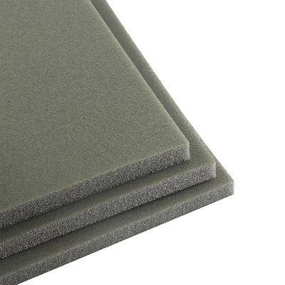 Mempersiapkan Hard Cutting Material Hvac Pipe Insulation Expanded Sheet Polythene Foam Blocks Closed Cell Pe Foam Mat