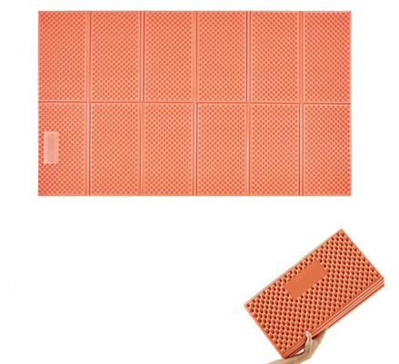Waterproof Double Folding Sleep Mats Aluminium Film Closed Cell Foam Sleeping Pad Untuk Camping 2 Orang