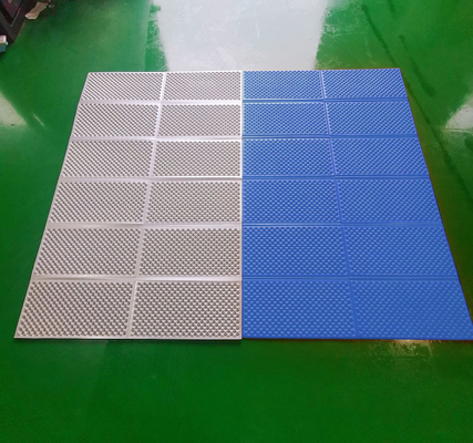 Waterproof Double Folding Sleep Mats Aluminium Film Closed Cell Foam Sleeping Pad Untuk Camping 2 Orang