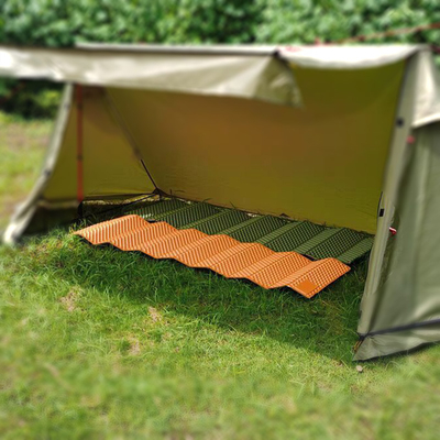 Portable Foam Sleeping Pad, Full Length Accordion Sleeping Mat untuk Camping & Hiking, Ringan, Soft Compact Cushion