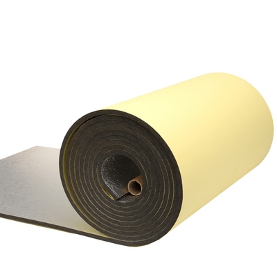 Roll Isolasi Saluran HVAC Polyethylene Cross-linked Foam XLPE Rolls Dengan Foil Aluminium Dan Lem Perekat