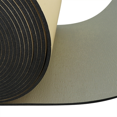Roll Isolasi Saluran HVAC Polyethylene Cross-linked Foam XLPE Rolls Dengan Foil Aluminium Dan Lem Perekat