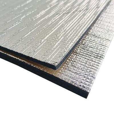 Fire Resistant Waterproof Acoustic Thermal Insulation Foam With Aluminum Backing
