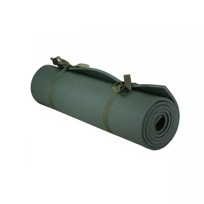 Matras Tidur Busa Gaya Militer Kamuflase Karemat Tahan Air Portabel dengan Tali untuk Berkemah, Mendaki, dan Backpacking