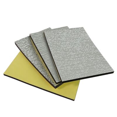Panas Bahan Reflektif Tahan Api PE Foam Panal HVAC Insulation Foam
