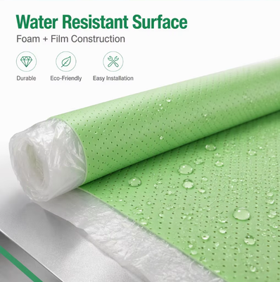 IXPE Foam Floor Underlayment Sound Absorbing Moisture Resistant Cushion untuk PVC SPC Vinyl Floor Ideal untuk Apartemen Hotel dan Rumah Sakit Renovasi