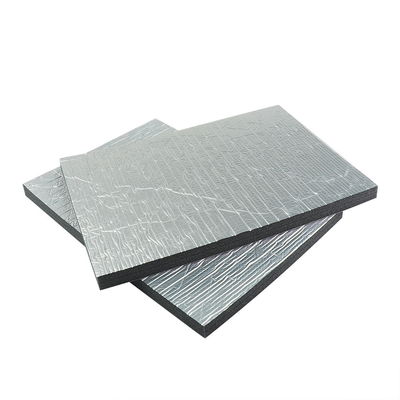 Di Bawah Isolasi Atap PE Foam Dengan Aluminium Foil Bangunan Bahan Isolasi Panas Xlpe Lembar Isolasi Termal